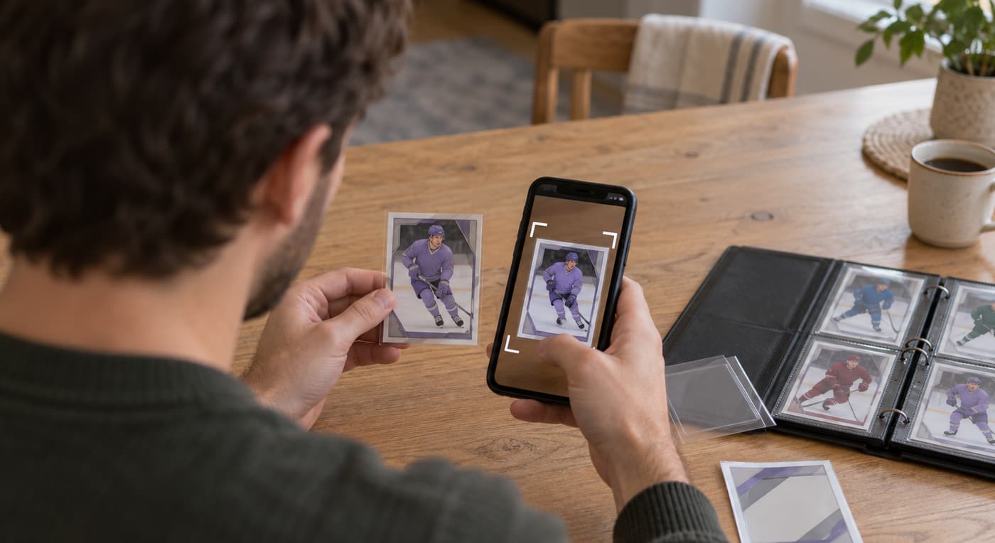 How AI Card Scanners Find the Player, Year and Set