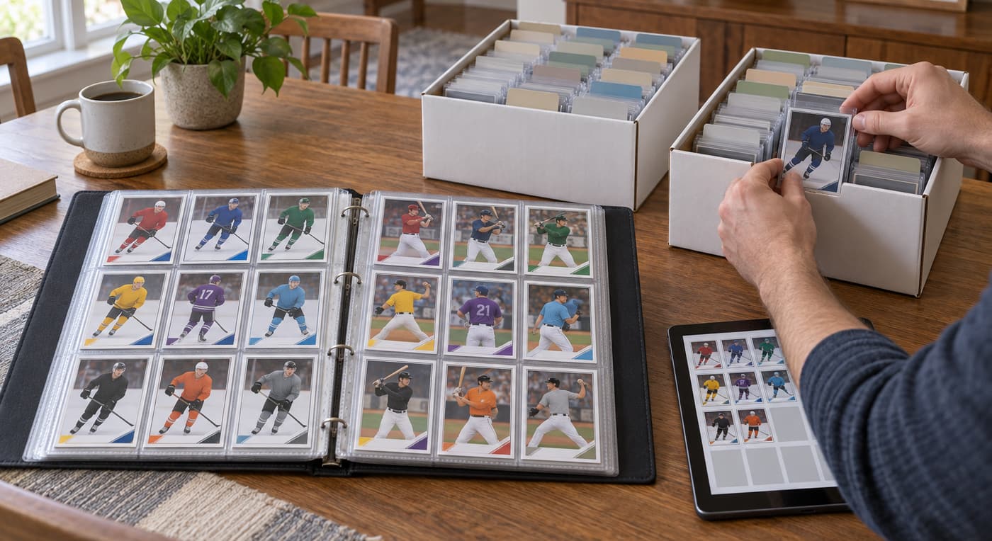 How to Organize and Track Your Sports Card Collection