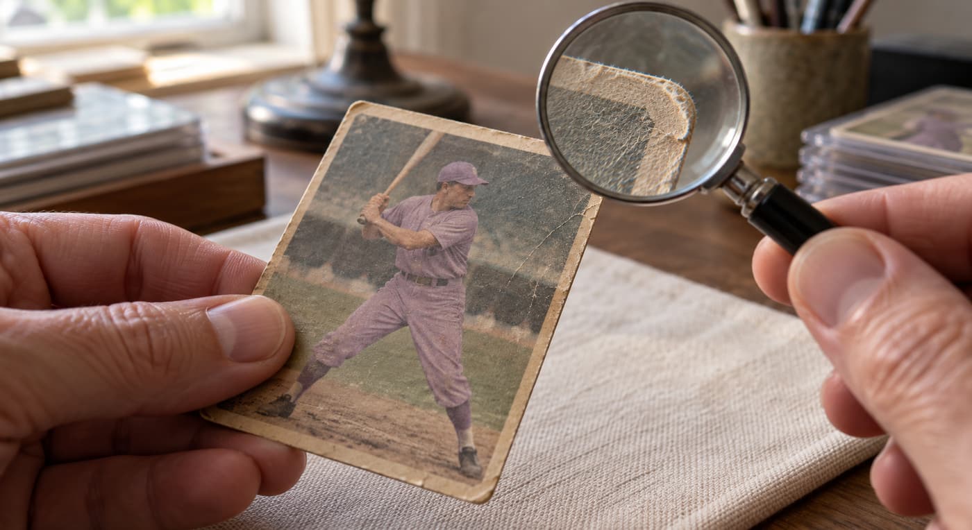 Com valorar cartes esportives vintage