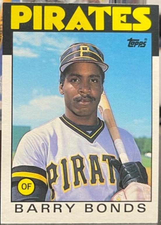 Barry Bonds, 1986 Topps Traded Tiffany Baseball