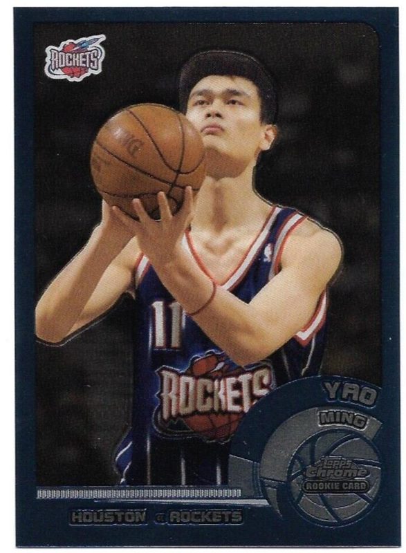 Yao Ming, 2002 Topps Chrome Basketball