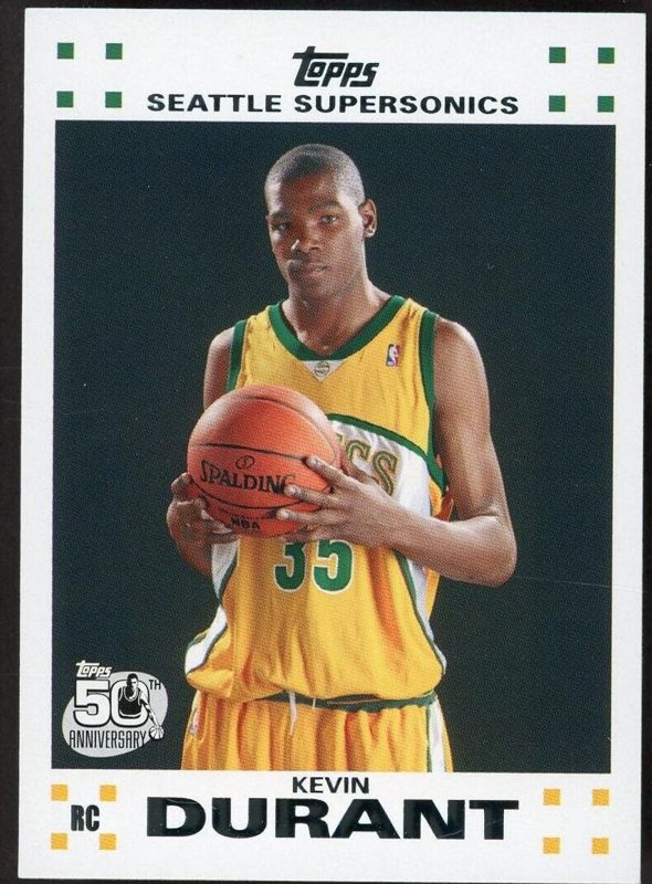 Kevin Durant, 2007 Topps Basketball