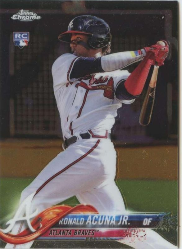 Ronald Acuna Jr., 2018 Topps Chrome Baseball