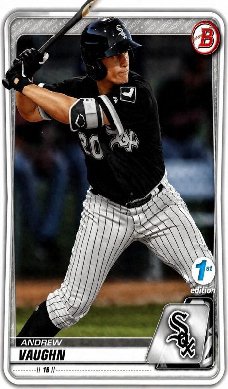 Andrew Vaughn, 2020 Bowman 1st Edition Baseball