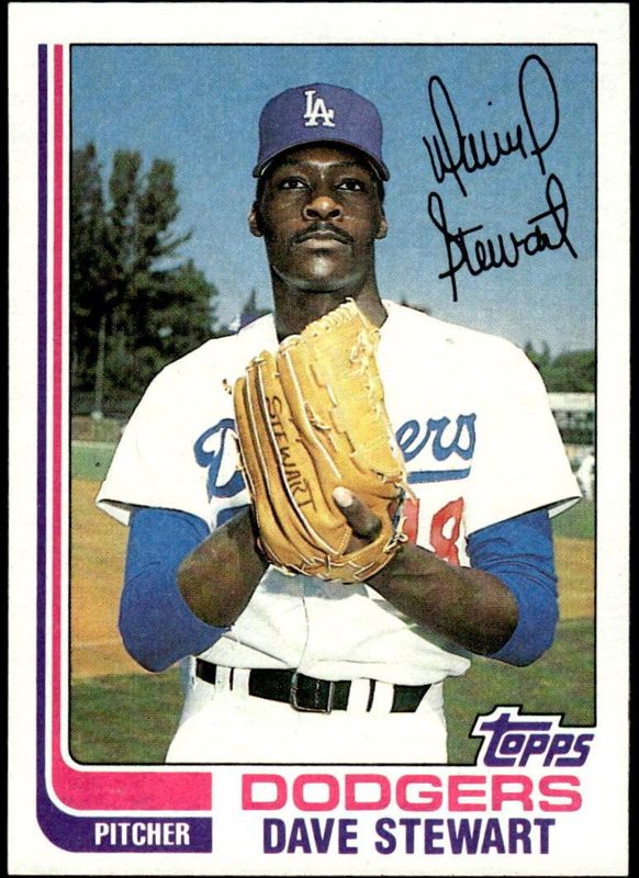 Dave Stewart, 1982 Topps Baseball