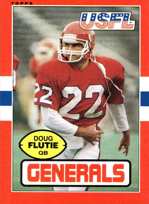 Doug Flutie, 1985 Topps USFL Football