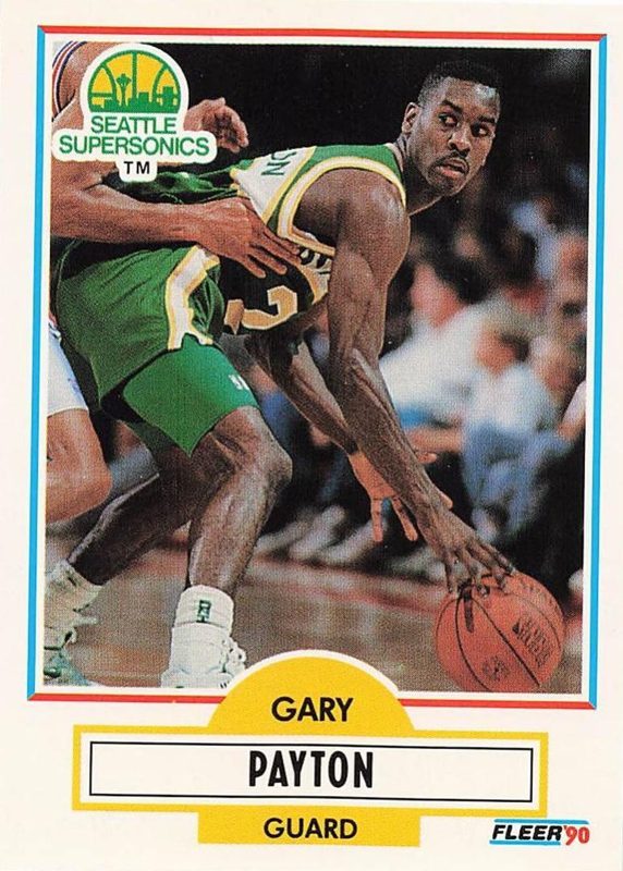 Gary Payton, 1990 Fleer Update Basketball