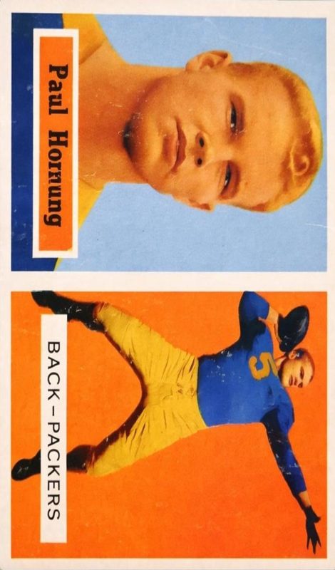 Paul Hornung, 1957 Topps Football