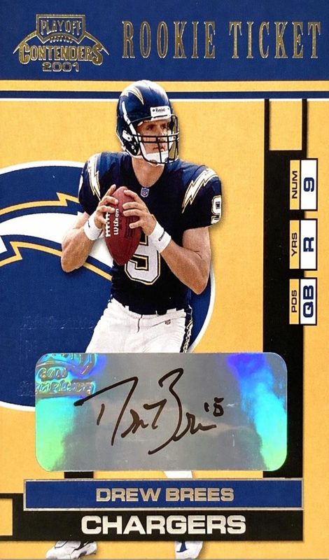 Drew Brees, 2001 Playoff Contenders Football