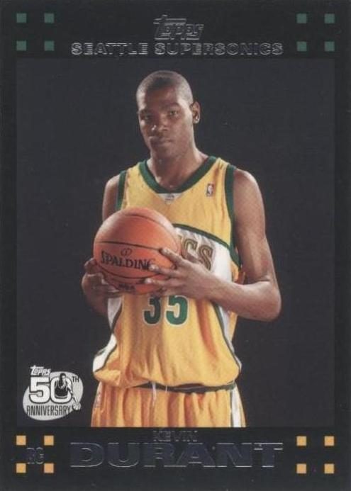 Kevin Durant, 2007 Topps Basketball