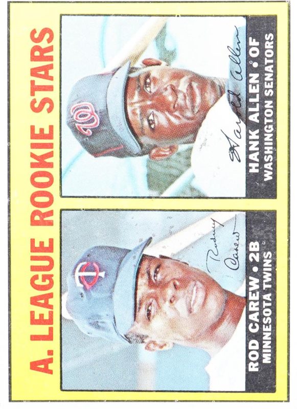 Rod Carew, 1967 Topps Baseball