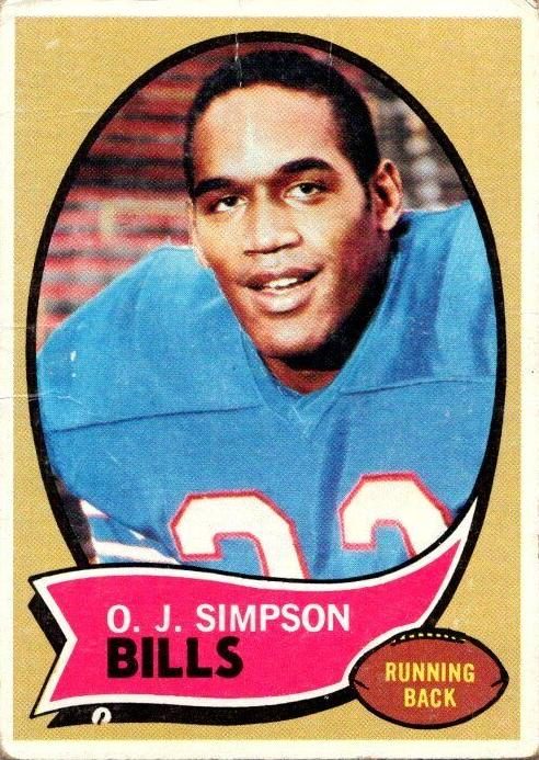 O.J. Simpson, 1970 Topps Football