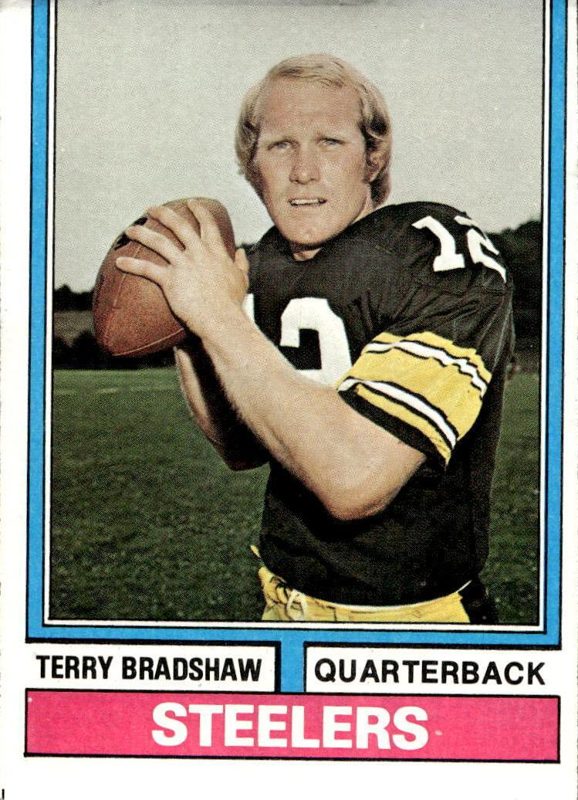 Terry Bradshaw, 1974 Topps Football