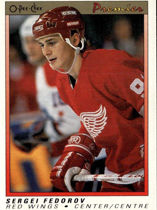Sergei Fedorov, 1990 O-Pee-Chee Premier Hockey