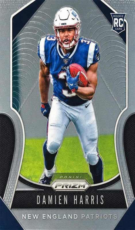 Damien Harris, 2019 Panini Prizm Football