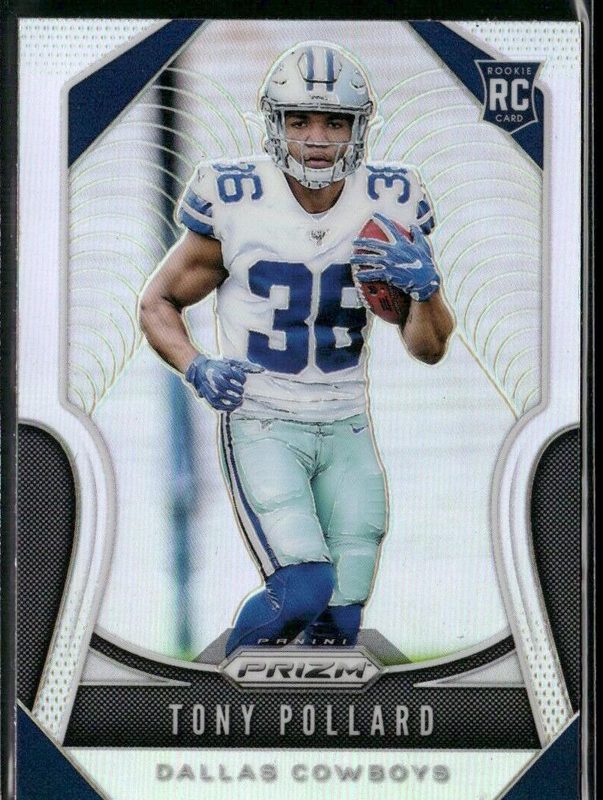 Tony Pollard, 2019 Panini Prizm Football