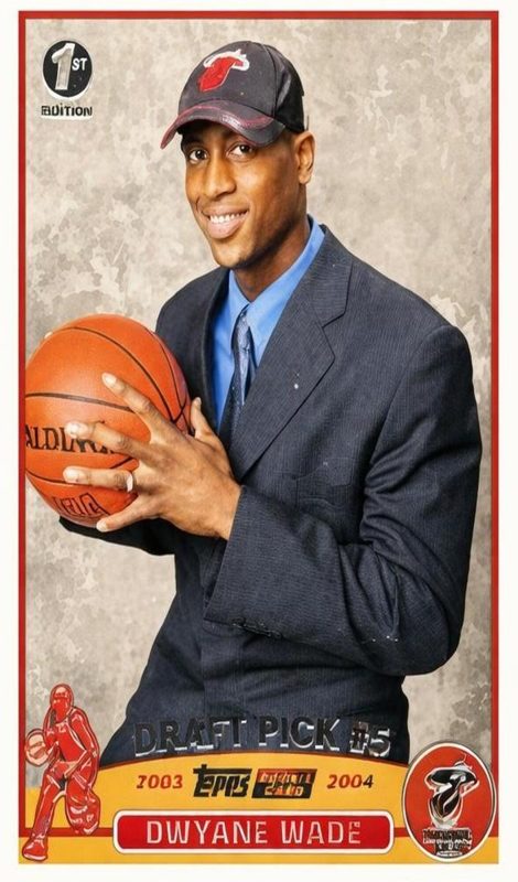 Dwyane Wade, 2003 Topps 1st Edition Basketball