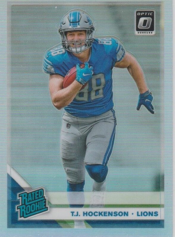 T.J. Hockenson, 2019 Donruss Optic Football