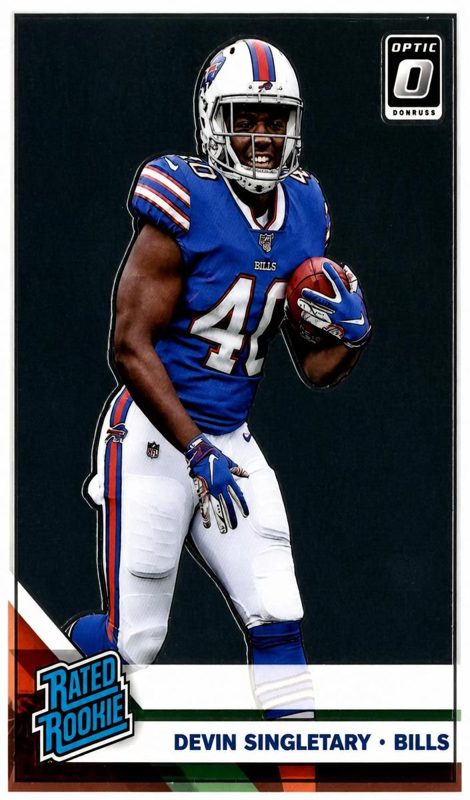 Devin Singletary, 2019 Donruss Optic Football