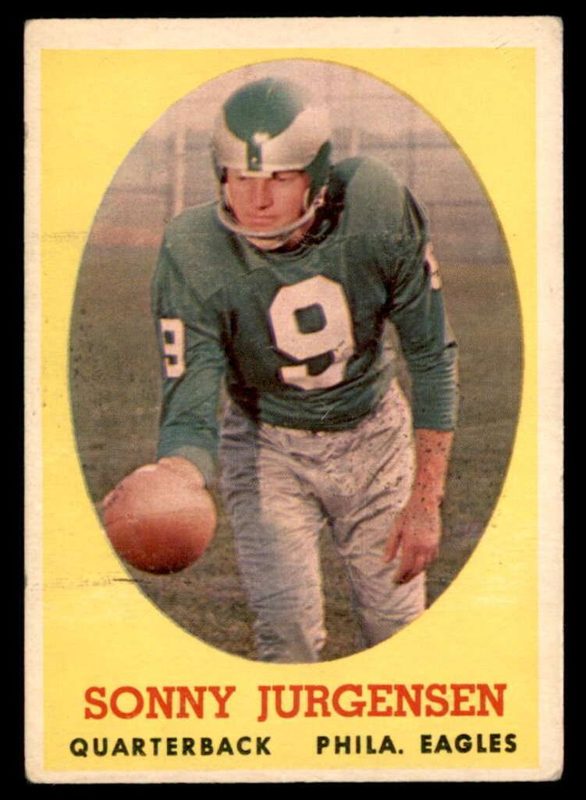 Sonny Jurgensen, 1958 Topps Football