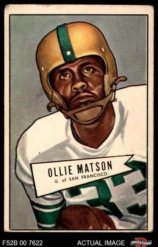 Ollie Matson, 1952 Bowman Large Football