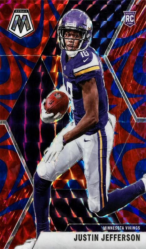 Justin Jefferson, 2020 Panini Mosaic Football