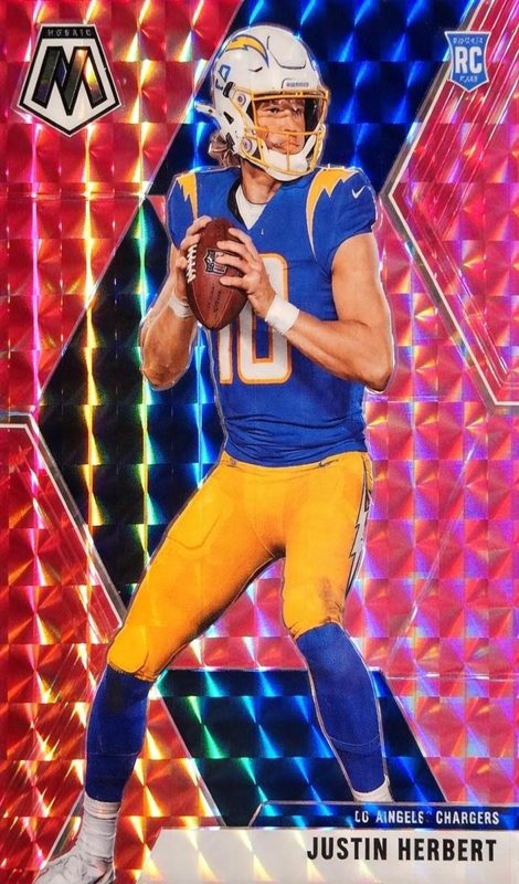 Justin Herbert, 2020 Panini Mosaic Football