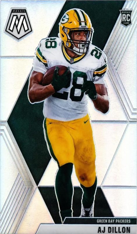 AJ Dillon, 2020 Panini Mosaic Football