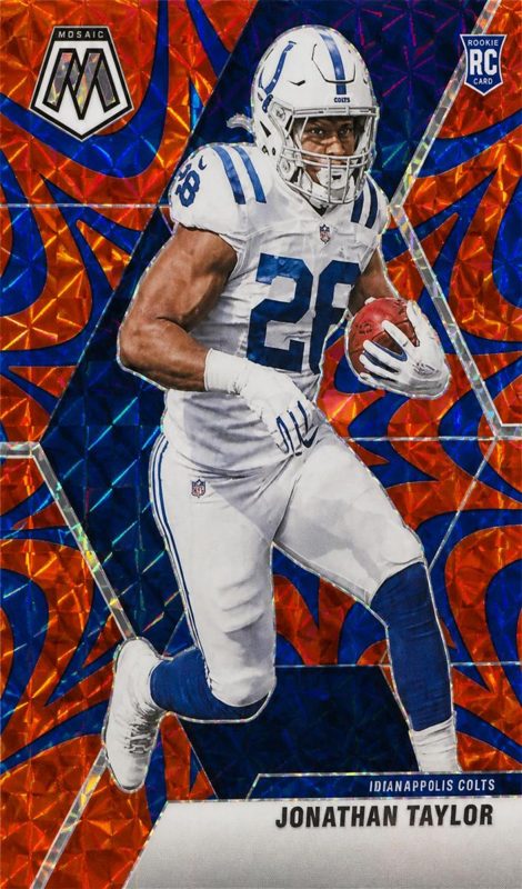 Jonathan Taylor, 2020 Panini Mosaic Football