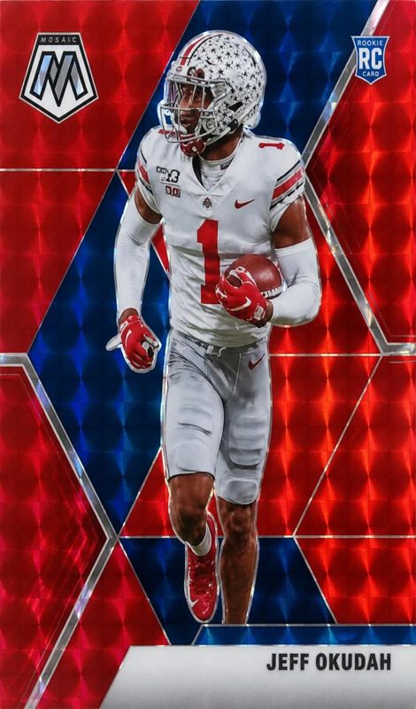 Jeff Okudah, 2020 Panini Mosaic Football
