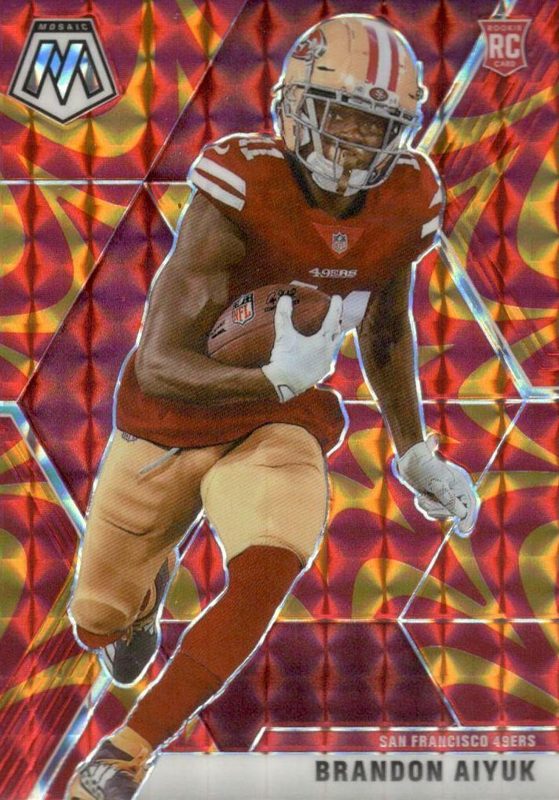 Brandon Aiyuk, 2020 Panini Mosaic Football