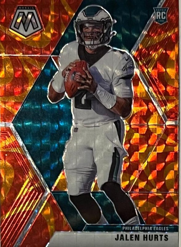 Jalen Hurts, 2020 Panini Mosaic Football