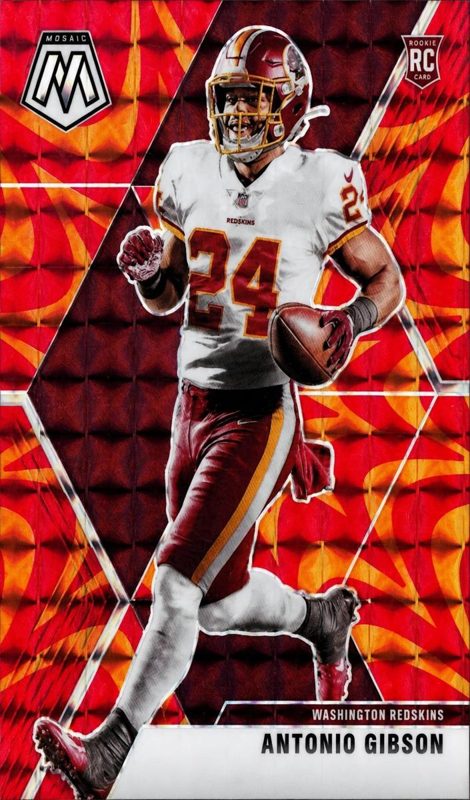 Antonio Gibson, 2020 Panini Mosaic Football