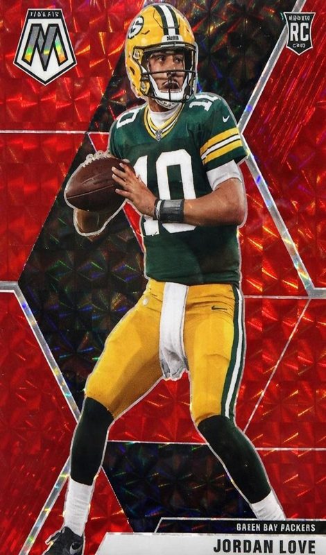 Jordan Love, 2020 Panini Mosaic Football