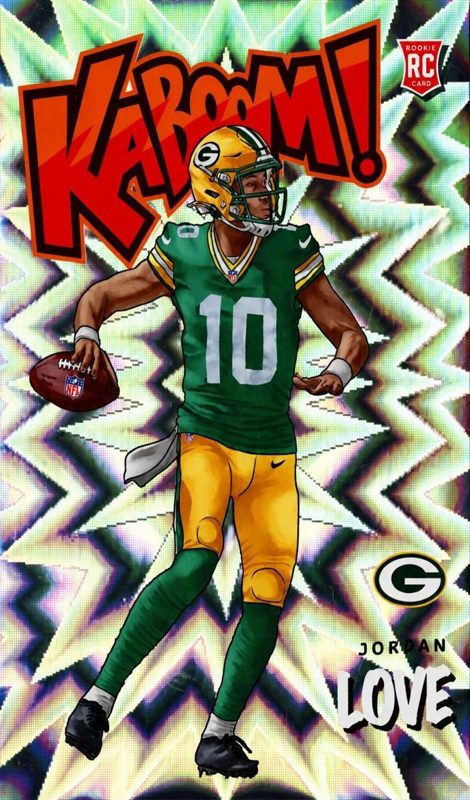 Jordan Love, 2020 Panini Absolute Football