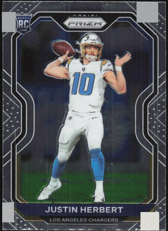 Justin Herbert, 2020 Panini Prizm Football