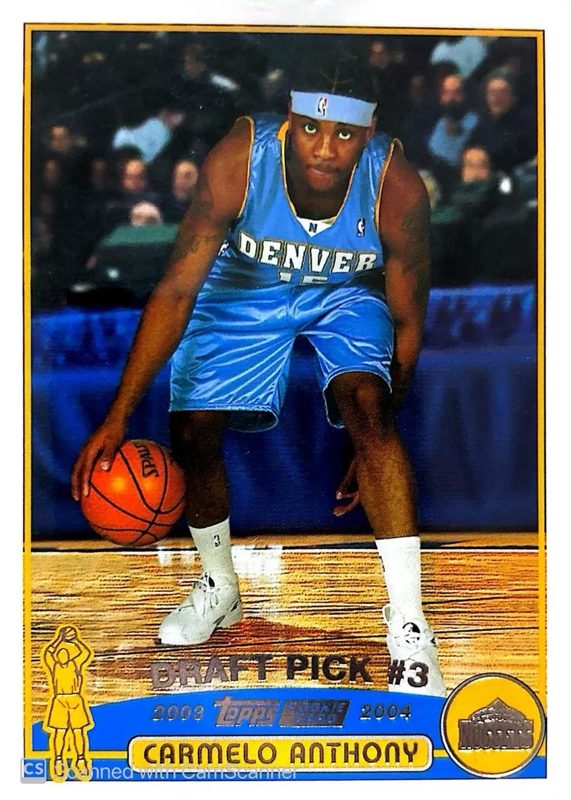 Carmelo Anthony, 2003 Topps 1st Edition Basketball