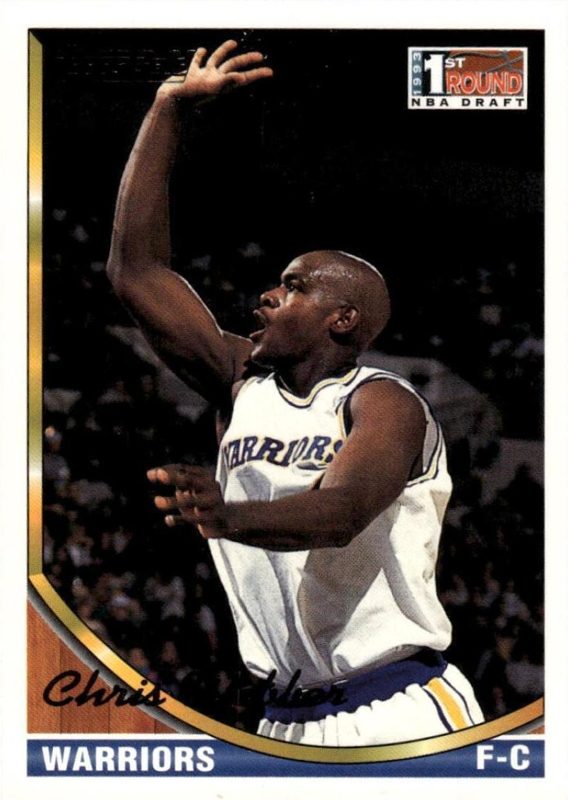 Chris Webber, 1993 Topps Gold Basketball