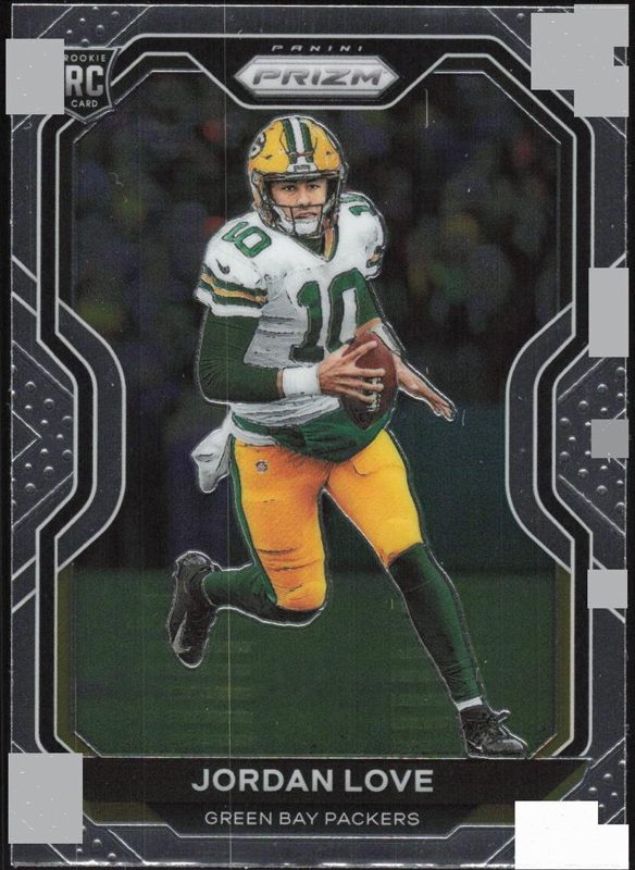 Jordan Love, 2020 Panini Prizm Football