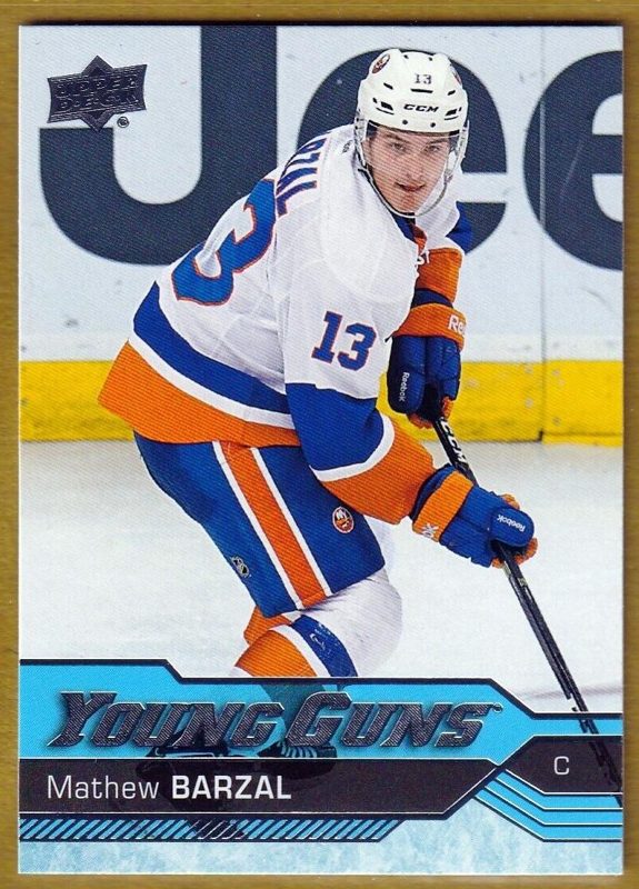 Mathew Barzal, 2016 Upper Deck Hockey
