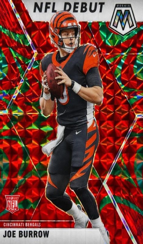 Joe Burrow, 2020 Panini Mosaic Football