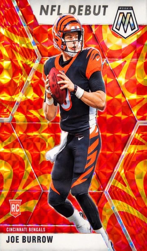 Joe Burrow, 2020 Panini Mosaic Football
