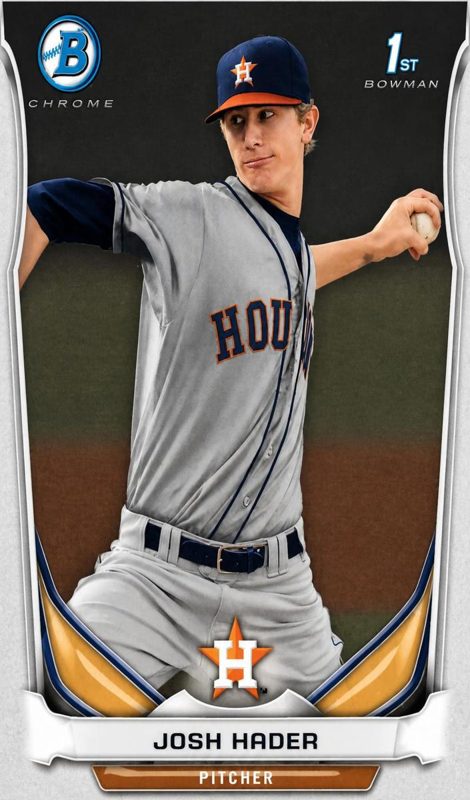 Josh Hader, 2014 Bowman Chrome Prospects Baseball