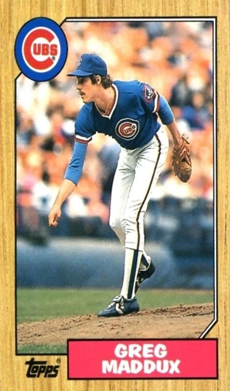 Greg Maddux, 1987 Topps Traded Baseball