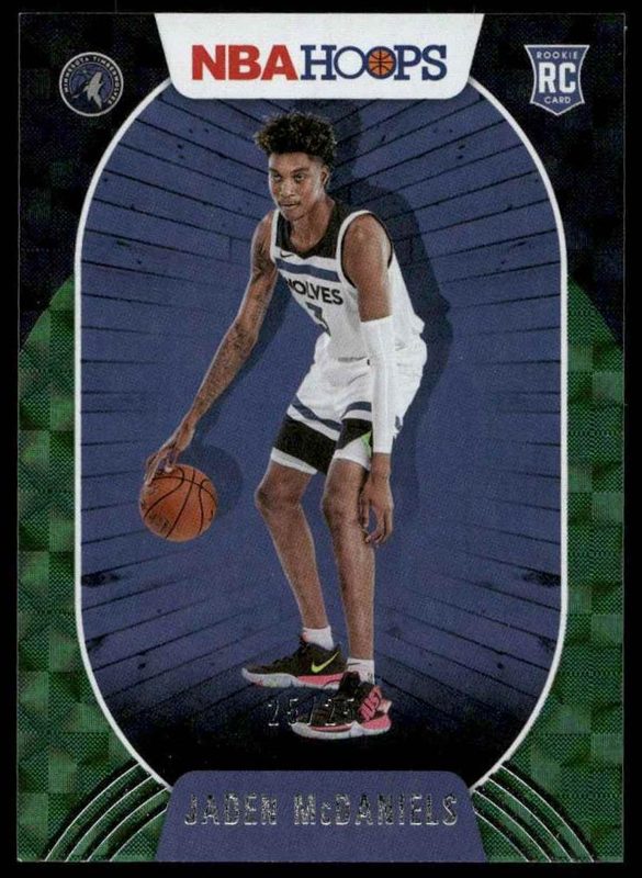 Jaden McDaniels, 2020 Panini Hoops Basketball