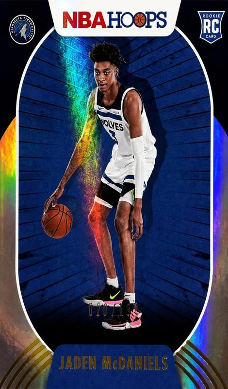Jaden McDaniels, 2020 Panini Hoops Basketball