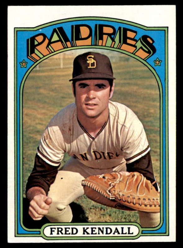 Fred Kendall, 1972 Topps Baseball