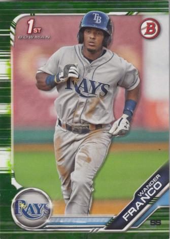 Wander Franco, 2019 Bowman Paper Prospects Baseball