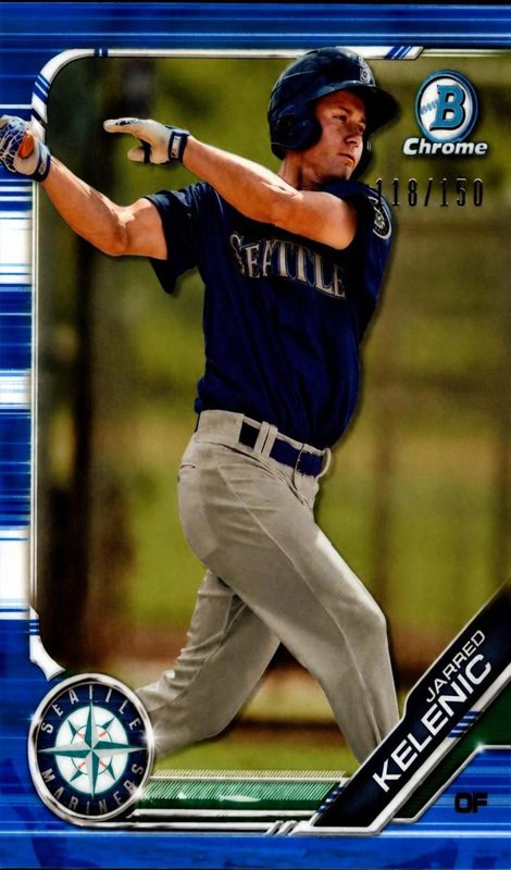 Jarred Kelenic, 2018 Bowman Chrome Draft Baseball