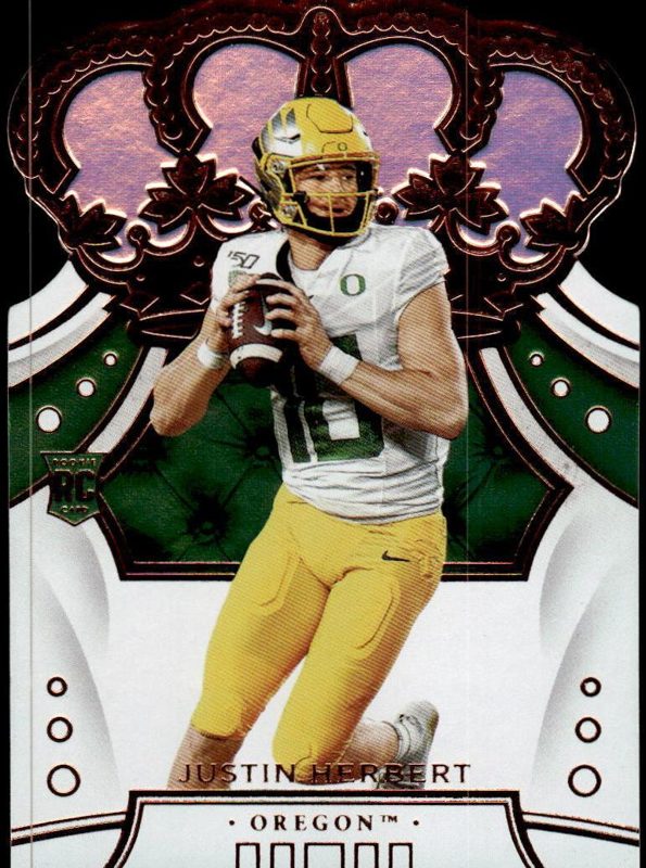 Justin Herbert, 2020 Panini Chronicles Draft Picks Football